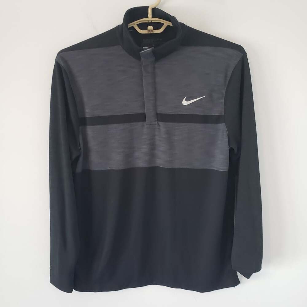 Nike Golf Long Sleeve Shirt Men's Dri-Fit Sz L